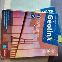 Libro di Geografia Classe 1,2 medie + atlante