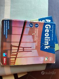 Libro di Geografia Classe 1,2 medie + atlante