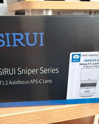 Sirui sniper 56mm f1.2 (Fujifilm x-mount)