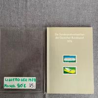 Libretto francobolli Germania+Berlino 1978