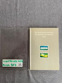 Libretto francobolli Germania+Berlino 1978