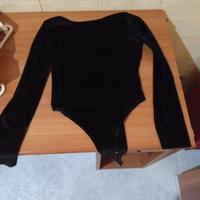 body nero con schiena scoperta 