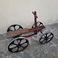 quadriciclo giocattolo d'epoca inizio 900