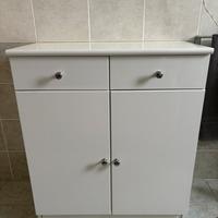 Mobile bagno bianco lucido