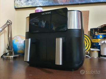 Friggitrice ad aria con doppio cestello Ultenic