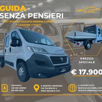 Fiat ducato doppia cabina + CASSONE 7 POSTI