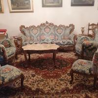 Salotto stile barocco
