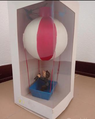 Mongolfiera in latta Giro del mondo in 80 giorni 