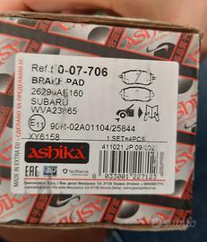 kit pastiglie freni Ashika 50-07-706