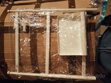 portaoggetti mensola Ikea ripiano bianco metallo
