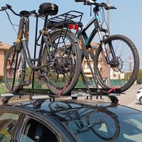 La Prealpina barre portatutto + n. 2 portabici ebi