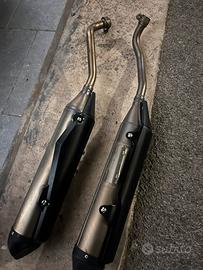 Silenziatori completi originali  yamaha xt