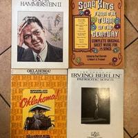Lotto 4 spartiti musicali USA: Berlin, Hammerstein