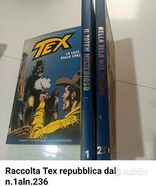 raccolta i fumetti Tex Repubblica dal 1 -236