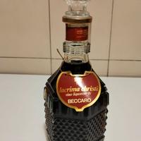 bottiglia vetro cristallo bugnato Beccaro