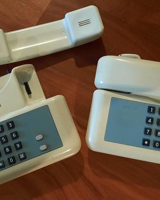 coppia di telefoni sirio sip tim giugiaro