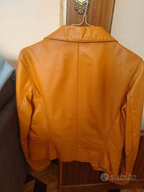Giacca in pelle vera. Made in Italy