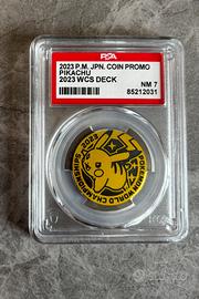Pikachu Coin Promo - PSA 7