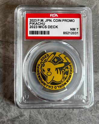 Pikachu Coin Promo - PSA 7