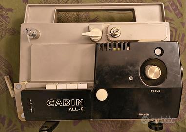 Proiettore Vintage Cabin All-8 Super 8 / 8mm