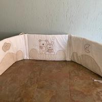 Paracolpi in cotone lettino prenatal