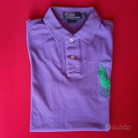 Maglietta polo ralph lauren viola S
