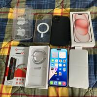 Iphone 15 plus 256gb rose gold applecare06/05/2026