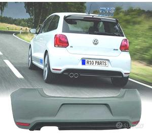 PARAURTI POSTERIORE VOLKSWAGEN VW POLO 09-14 LOOK 