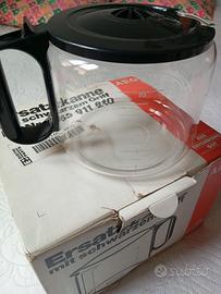 Caraffa in vetro per macchina caffè filtro Braun