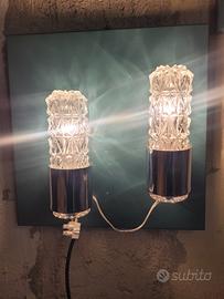 Coppia di applique anni'70 Targetti 