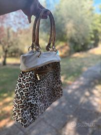 Borsa Alviero Martini 1a Classe animalier tessuto