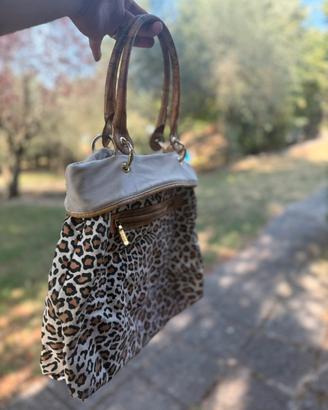 Borsa Alviero Martini 1a Classe animalier tessuto
