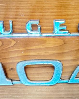 LOGO STEMMA "104" SCRITTA ORIGINALE FREGIO