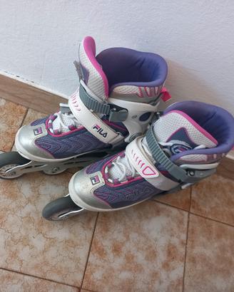 pattini a rotelle bambina  nr 32-35