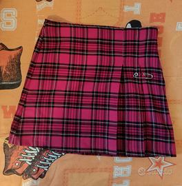 gonna in tartan bambina