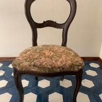 Sedia d’epoca in stile 800
