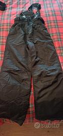 pantaloni sci brugi tg 10/11 anni