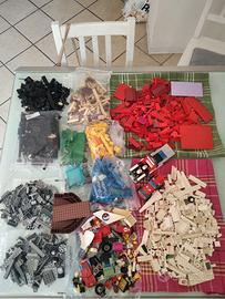 Lotto lego misto e sciolto con figure e mezzi
