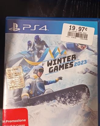 gioco ps4 winter game bambini +3 usato come nuovo