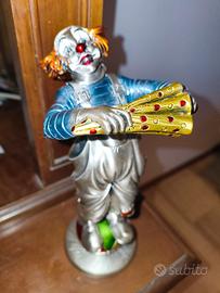 Scultura Clown S. Barbieri per Mida’s - Argento 92