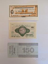 Miniassegni anni 70 - 20 pezzi