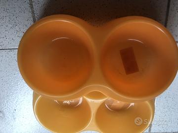 Ciotola cane doppia litri 1,2