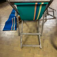 Sdraio vintage anni 60-70 Bibione