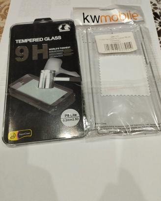 P8 Lite - Accessori - Custodia rigida e vetro 9H