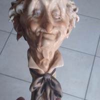 Sculturina GIUSEPPE CAPPE'. porcellana. 