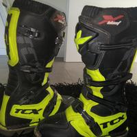 stivali motocross tcx x-blast taglia 40