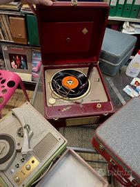 lotto giradischi e Radio vintage