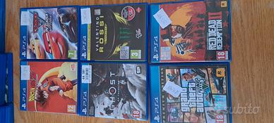 Giochi PS4  singolarmente
