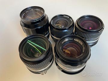 Set Ottiche Nikon Vintage