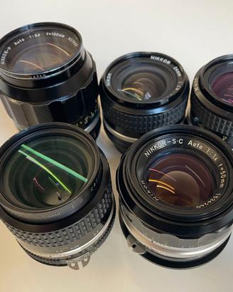Set Ottiche Nikon Vintage